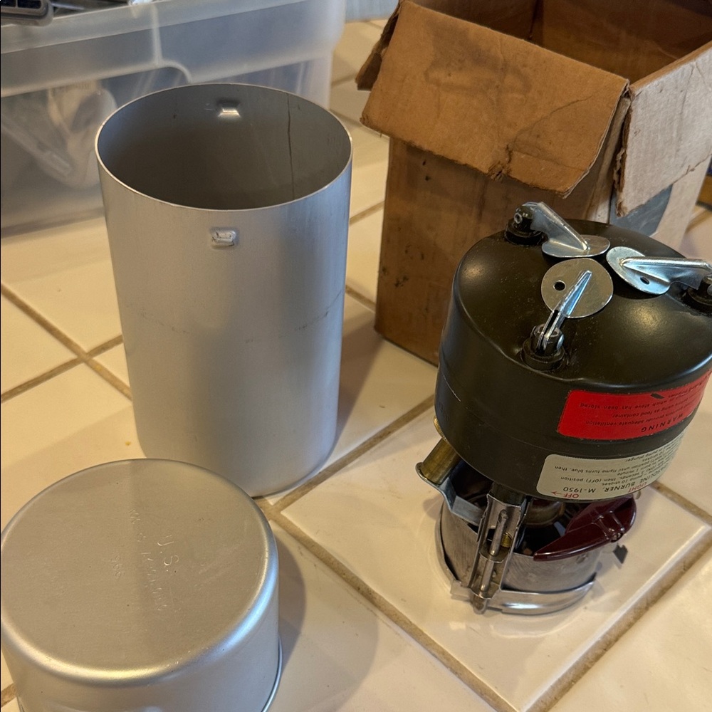 Olive Green Military-Style Compass/Field Kit Accessory